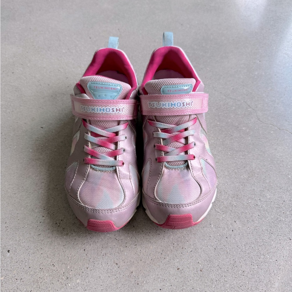 Tsukihoshi RAINBOW Child Shoes (Rose/Pink) - Size 2
